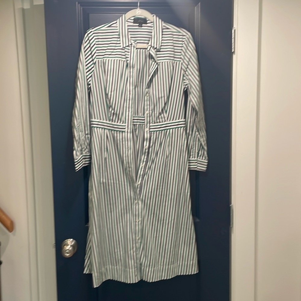 J. Crew || NWT Striped Button Shirt Dress Size 6